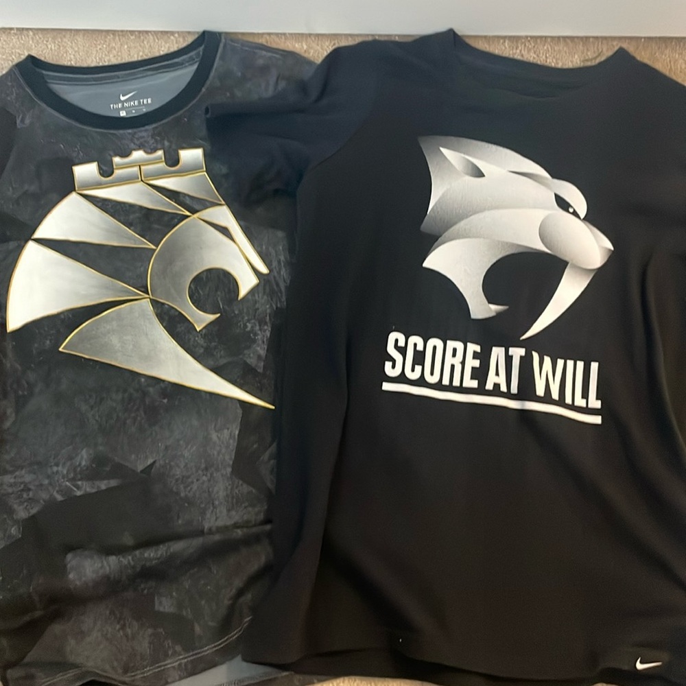 2 Nike Lebron Tshirts. New without tags